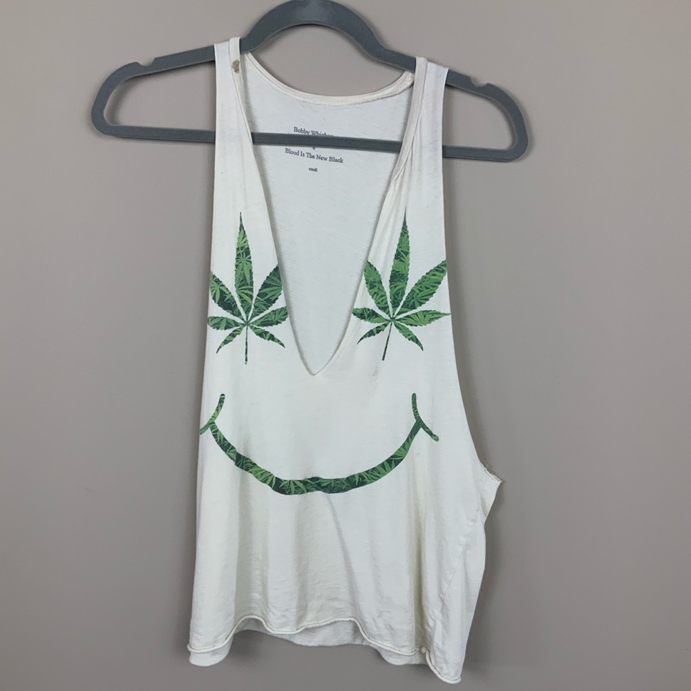 Weed leaf shirt S